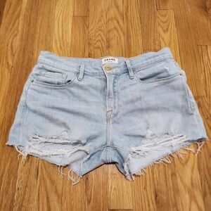 Frame‎ Denim Le Cutoff Distressed Short